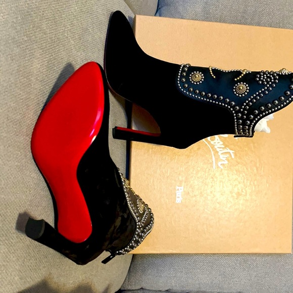 Christian Louboutin authentic boots 2021 fall Line , Never worn size 39.5 ! - Picture 11 of 12